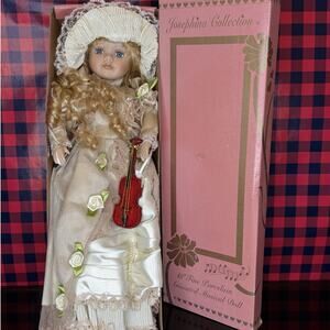 JOSEPHINA COLLECTION 18" FINE PORCELAIN ANIMATED MUSICAL DOLL IN BOX